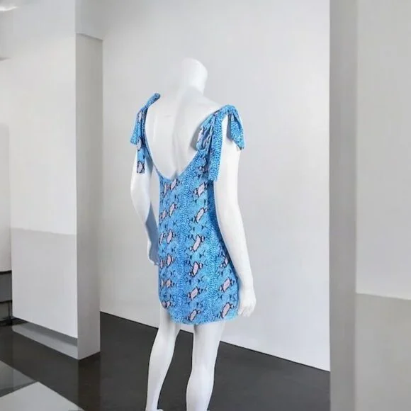 Buddy Love Kerr Mini Dress Cobalt Blue Size XS - Picture 8 of 16